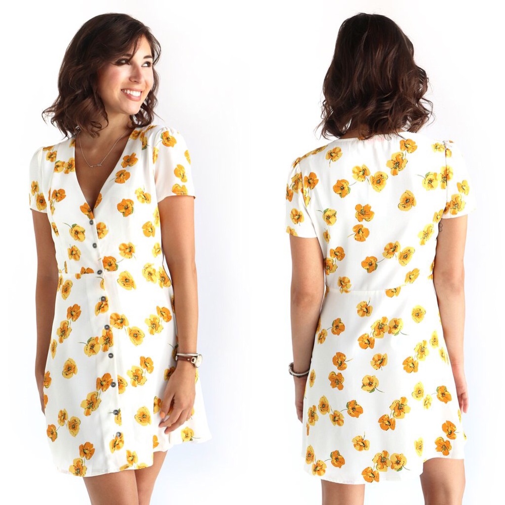 *LAST ONE* In Bloom Floral Mini Dress - Picture 8 of 8